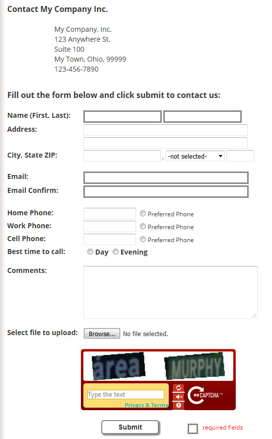 Contact Form