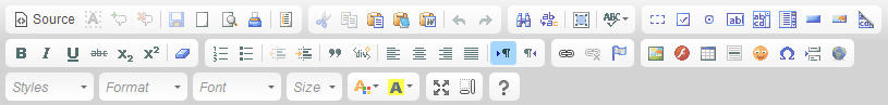 editor icons